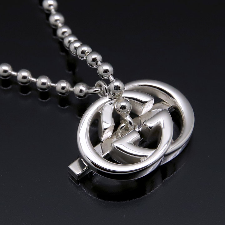 楽天市場】グッチ ネックレス GUCCI ペンダント シルバー アクセサリー