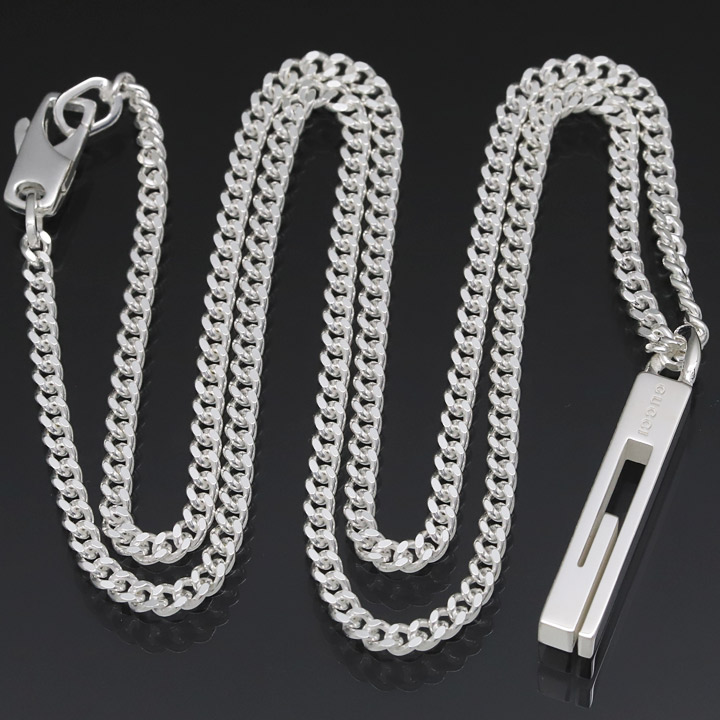 楽天市場】グッチ ネックレス GUCCI ペンダント シルバー アクセサリー