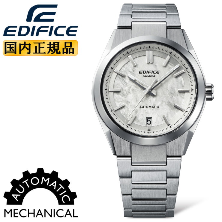 楽天市場】カシオ エディフィス 機械式 EFK-100YD-7AJF ホワイト