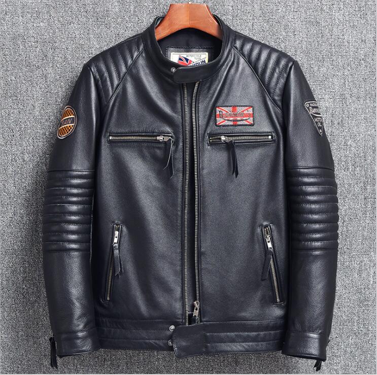 楽天市場】レザージャケット 本革 機関車 ライダースジャケット 革