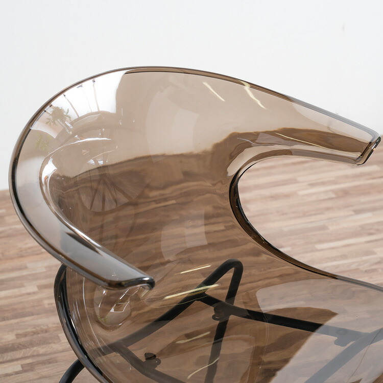 楽天市場】ダイニングチェア 2脚セット 透明 クリア 半透明 おしゃれ