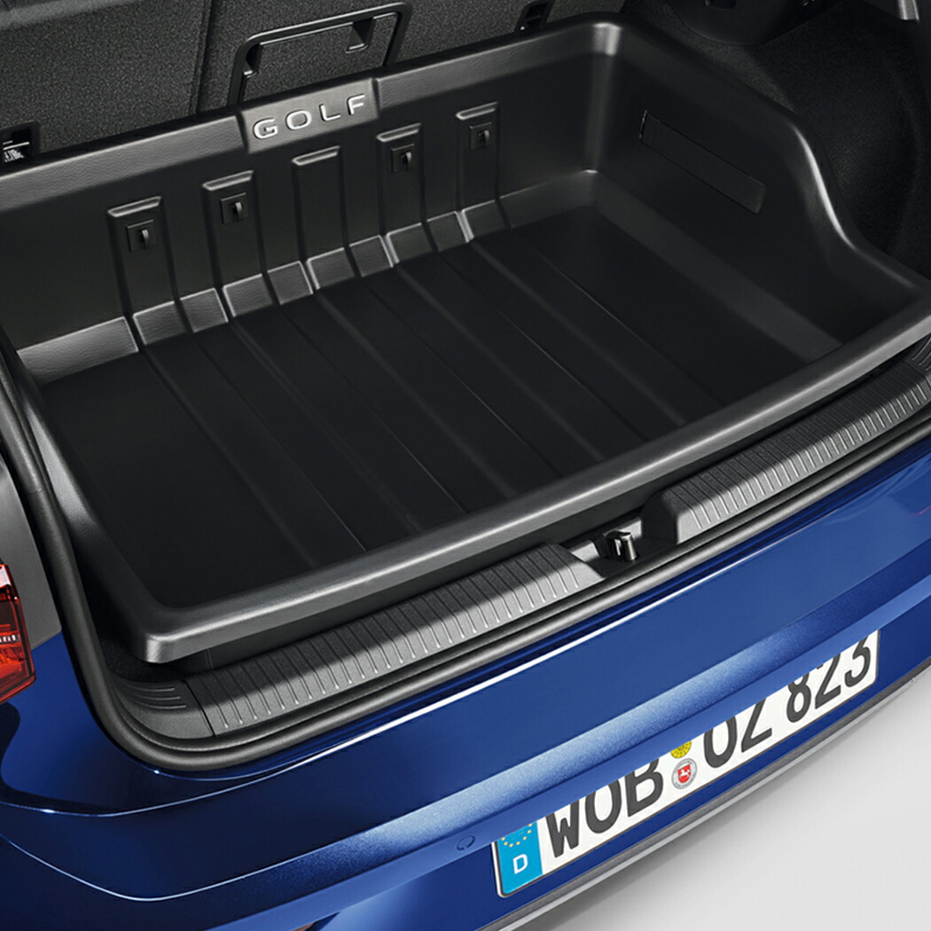 楽天市場】【 VW 純正 】ラゲージ ライナー ゴルフ8 2021年〜 一体型