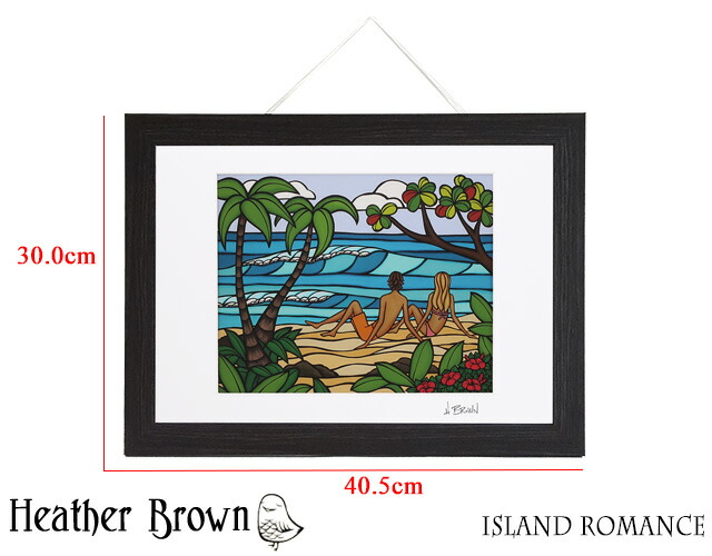 ヘザーブラウンHeather Brownアートフレーム セット ロンハーマン額縁