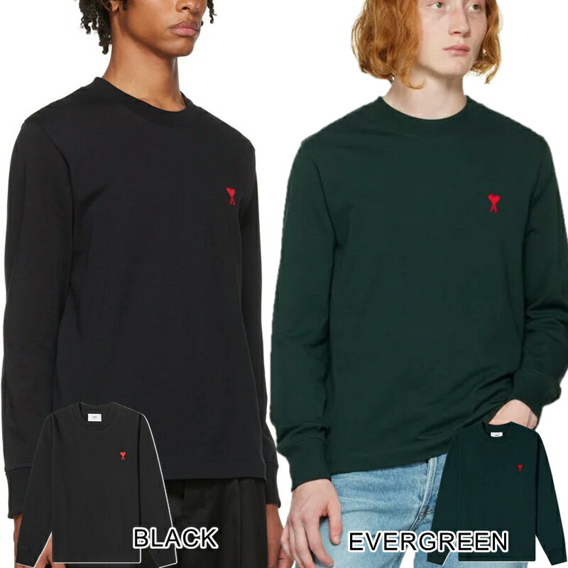 楽天市場】AMI Paris アミ パリス 長袖 ロンT AMI DE COEUR LONG