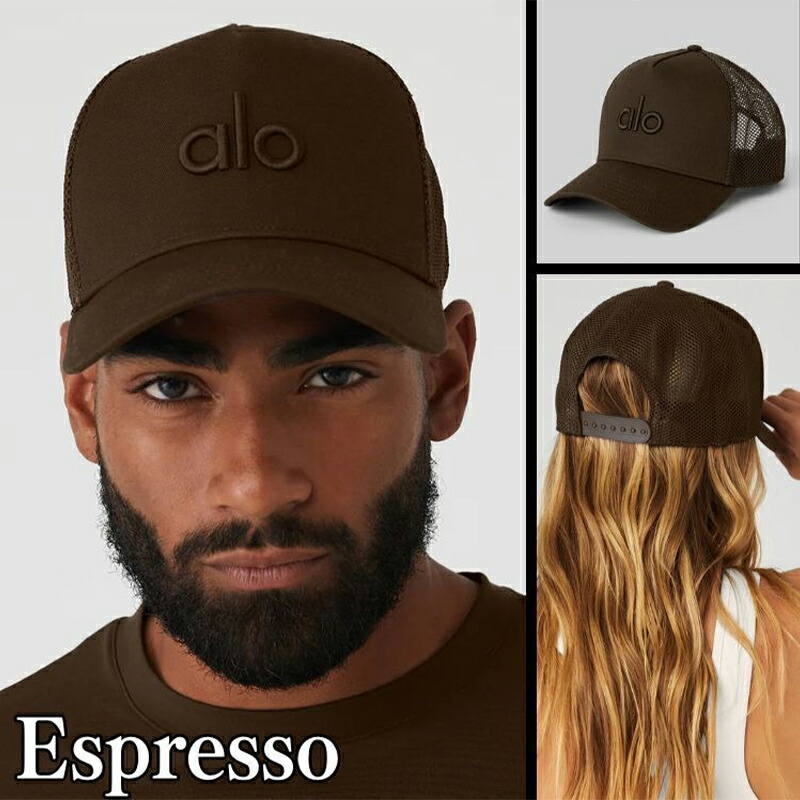 楽天市場】Alo Yoga キャップ 帽子 アローヨガ District Trucker Hat
