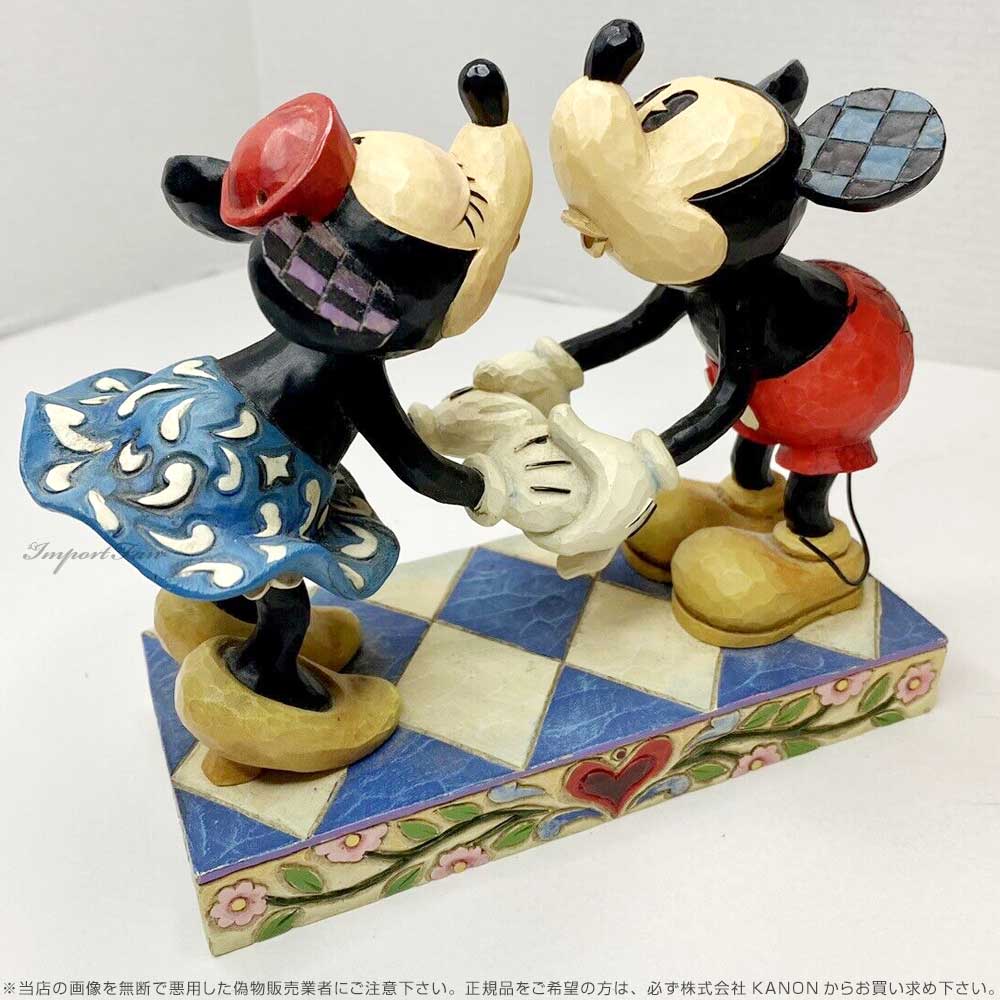 楽天市場】ジムショア ミッキー＆ミニー キス ディズニー