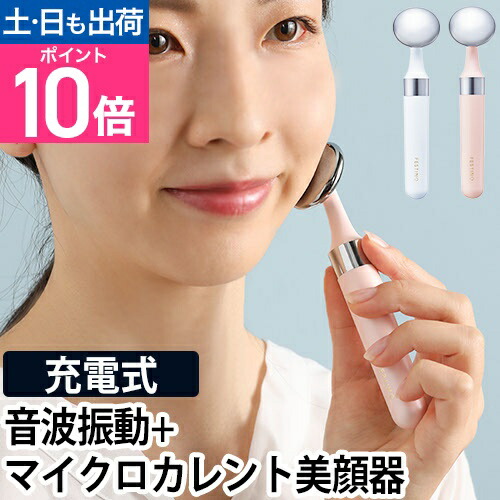楽天市場】美顔器 FESTINO 充電式 フェイシャルスキントリートメント
