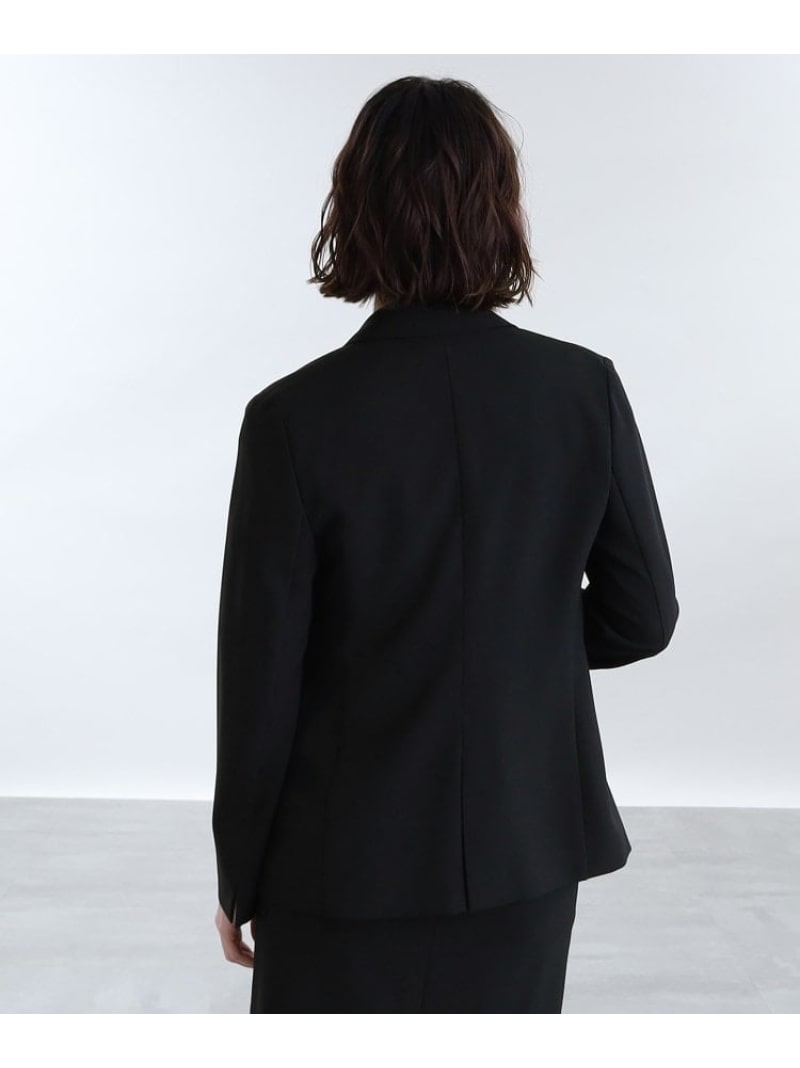 楽天市場】【定番スーツ/UVケア/洗える】ウール調テーラードジャケット