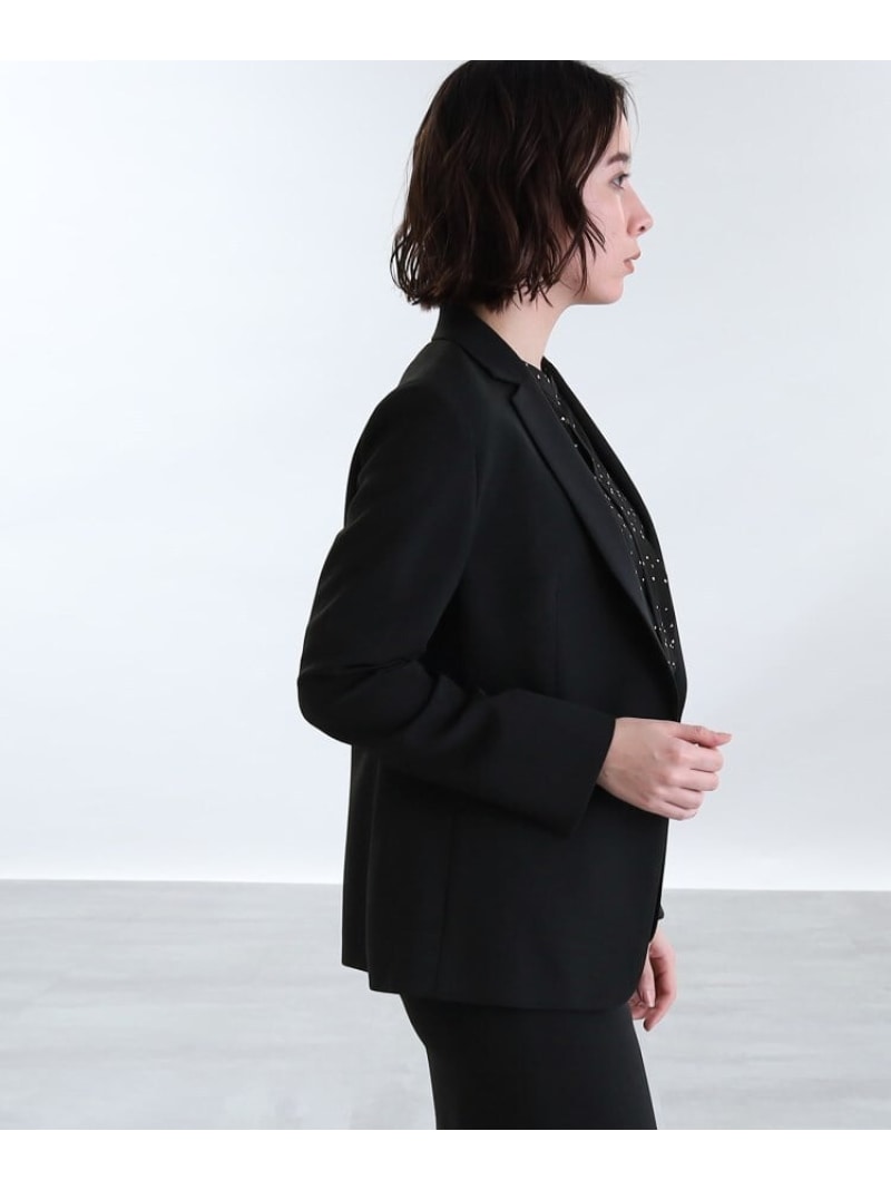 楽天市場】【定番スーツ/UVケア/洗える】ウール調テーラードジャケット