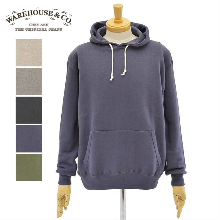 楽天市場】ウエアハウス Lot.450 無地 セットイン 2本針フード プル
