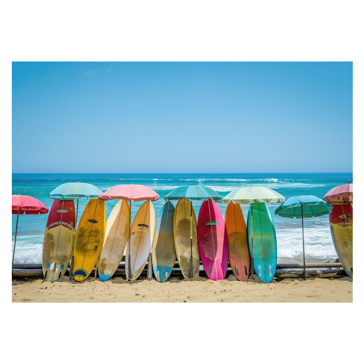 ホリーK アート ビーチ サーフィン 3枚セット ホリーK アート ビーチ