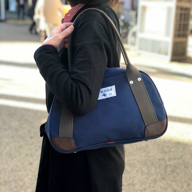 楽天市場】【犬印鞄】犬印純綿6号帆布スポーツバッグ : 犬印鞄製作所