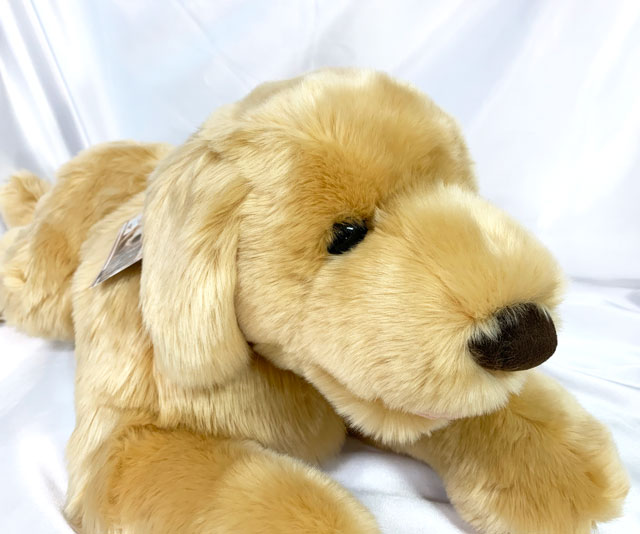 楽天市場】【 人形の吉徳 】 犬 ぬいぐるみ ゴールデンレトリバー 【 M