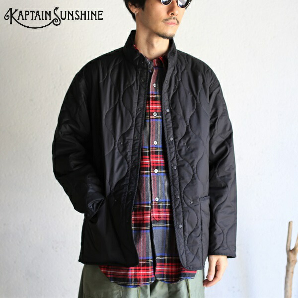 楽天市場】【Kaptain Sunshine】 Padding Liner Jacket パディング