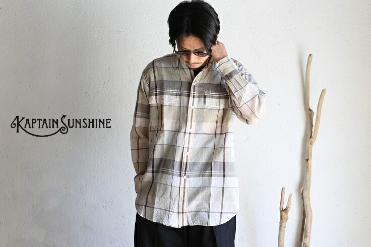 楽天市場】【30%OFFセールSALE】【Kaptain Sunshine】 Stand Collar