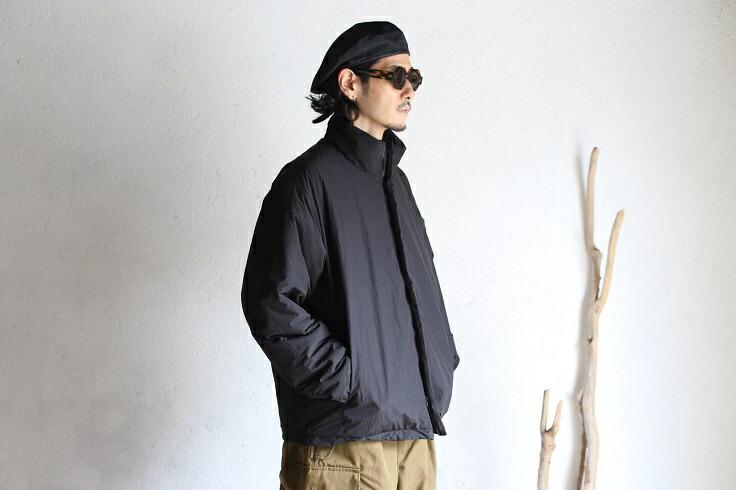 楽天市場】【Kaptain Sunshine】 Padding Blouson BLACK パディング