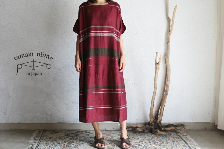 楽天市場】tamaki niime(タマキ ニイメ) 玉木新雌 only one ポワンピ