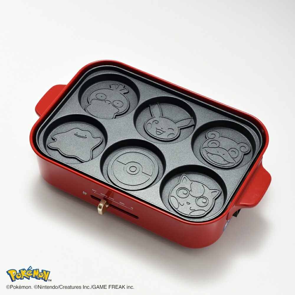 楽天市場】BRUNO ポケモン コンパクトホットプレート用 パンケーキ