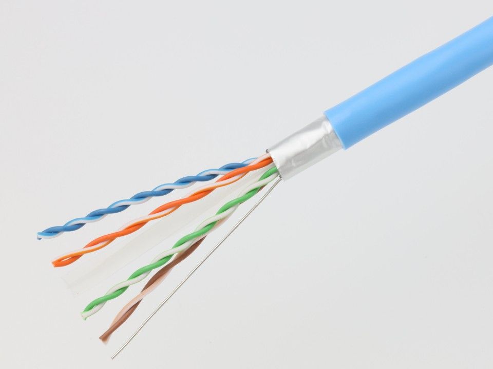 楽天市場】日本製線 10Gbit F/UTPケーブル 4P NSGDT6-10G-S 300m 色