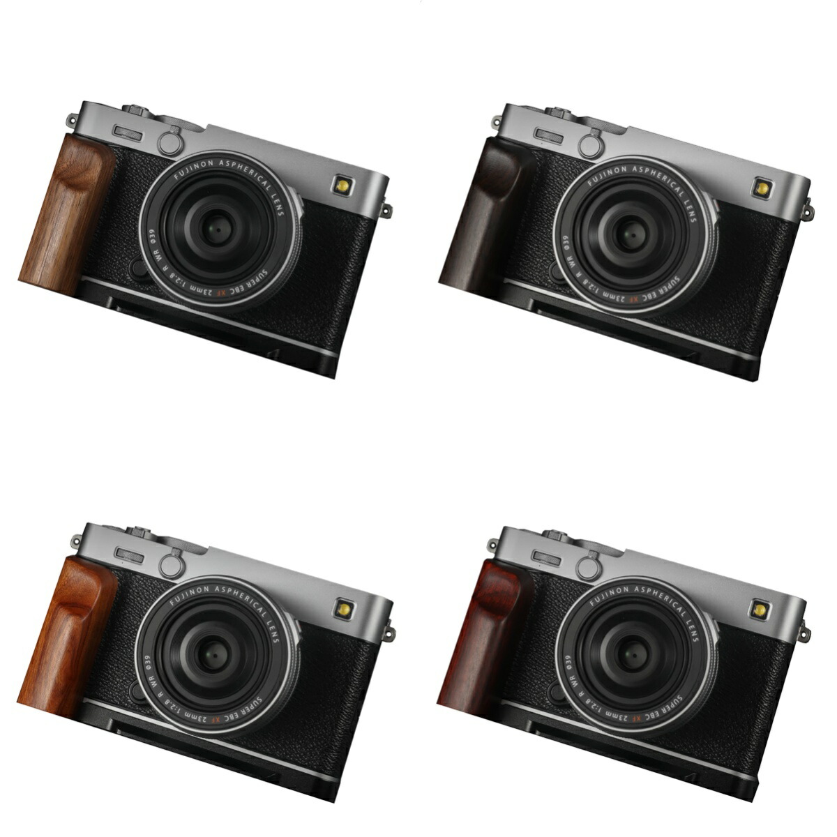 楽天市場】FUJIFILM X-E5 / X-M5 専用 カメラウッドグリップ 高級檀
