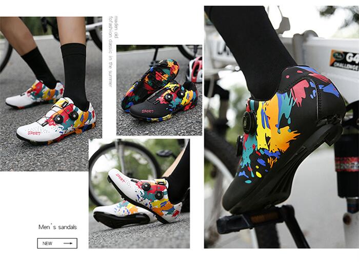 楽天市場】(ロードバイク対応 )自転車シューズ サイクルシューズ