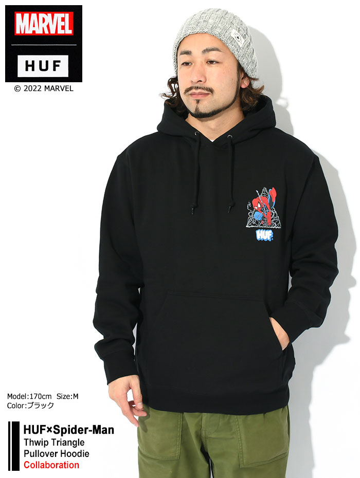 楽天市場】ハフ HUF パーカー プルオーバー メンズ スパイダーマン