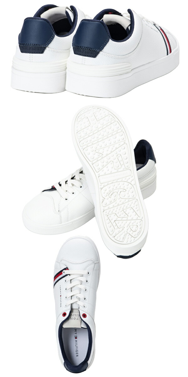 楽天市場】トミーヒルフィガー ゴルフ シューズ THMS4F スパイクレス