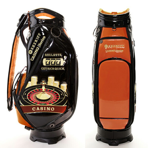 楽天市場】シェリフ キャディバッグ カジノシリーズ SCA-010 CB CASINO
