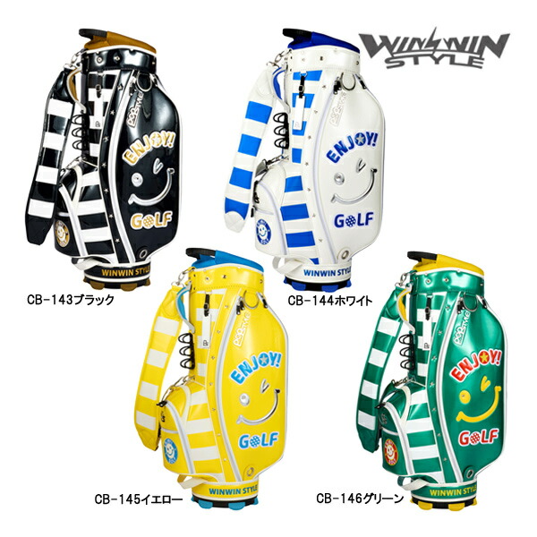 楽天市場】ウィンウィン ゴルフ エンジョイゴルフ パール キャディ