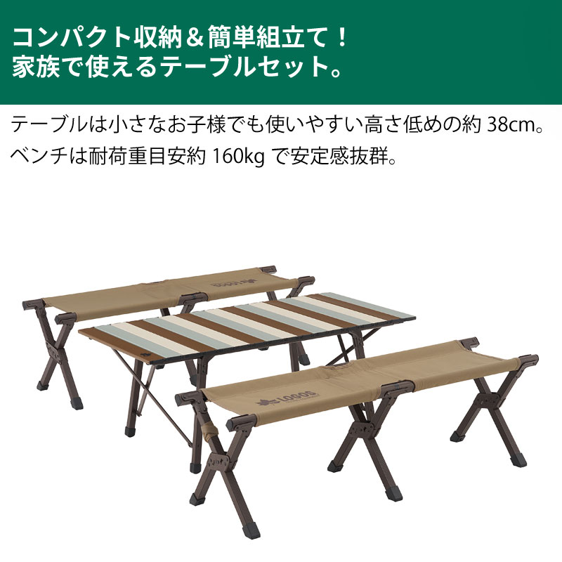楽天市場】LOGOS ロゴス Life キャリーオンテーブルセット4