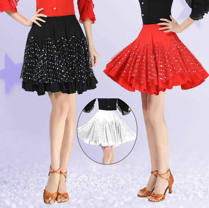 楽天市場】スカート 社交ダンス スカート ショート ミニ ラテンダンス