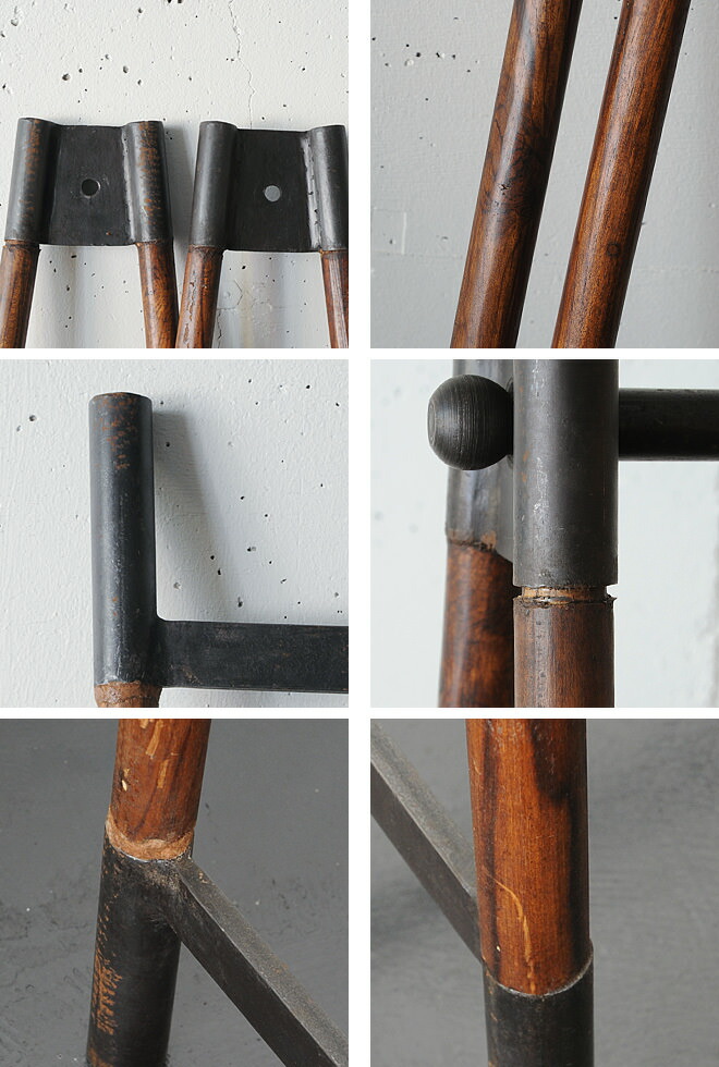 楽天市場】【インダストリアル 家具 ハンガーラック アイアン ウッド