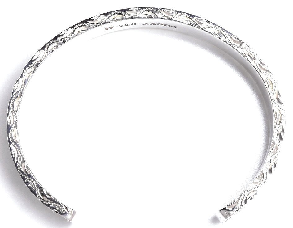 FUNNY D.E. OSCAR スターリングシルバー バングル