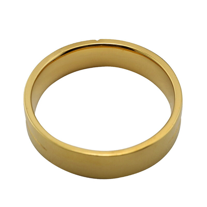 楽天市場】K18ゴールド クロスリング 4mm幅 指輪 十字架 デザイン 18金