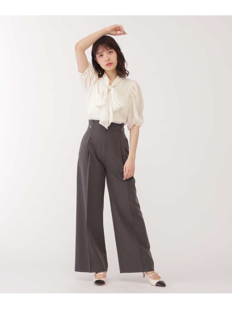 楽天市場】【SALE／30%OFF】サイドディテールワイドパンツ JILL by