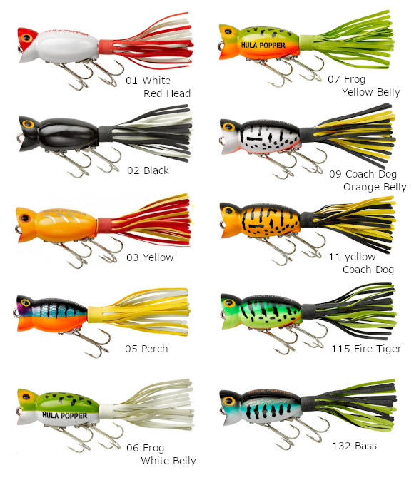 楽天市場】【予約】3個セット【取寄せ商品】ARBOGAST HulaPopper フラ