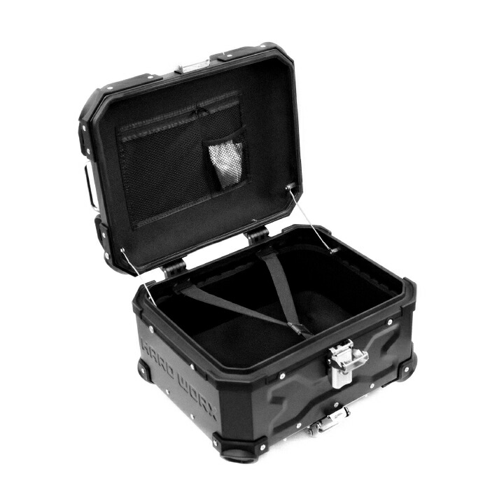 楽天市場】HXNE36 ハードワークス アルミトップケース 36リットル