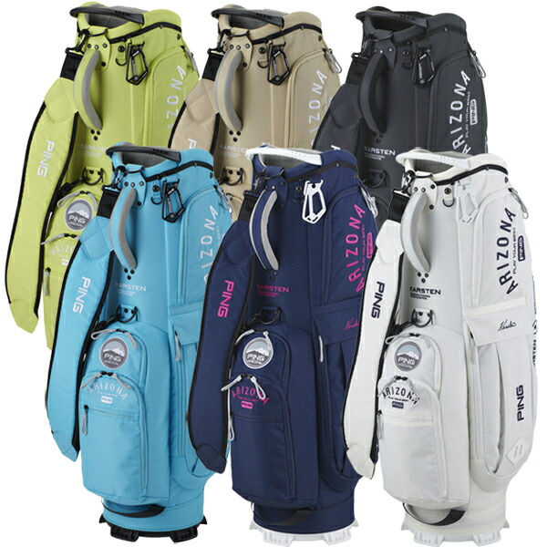 楽天市場】ping キャディバッグ（カラーネイビー）の通販