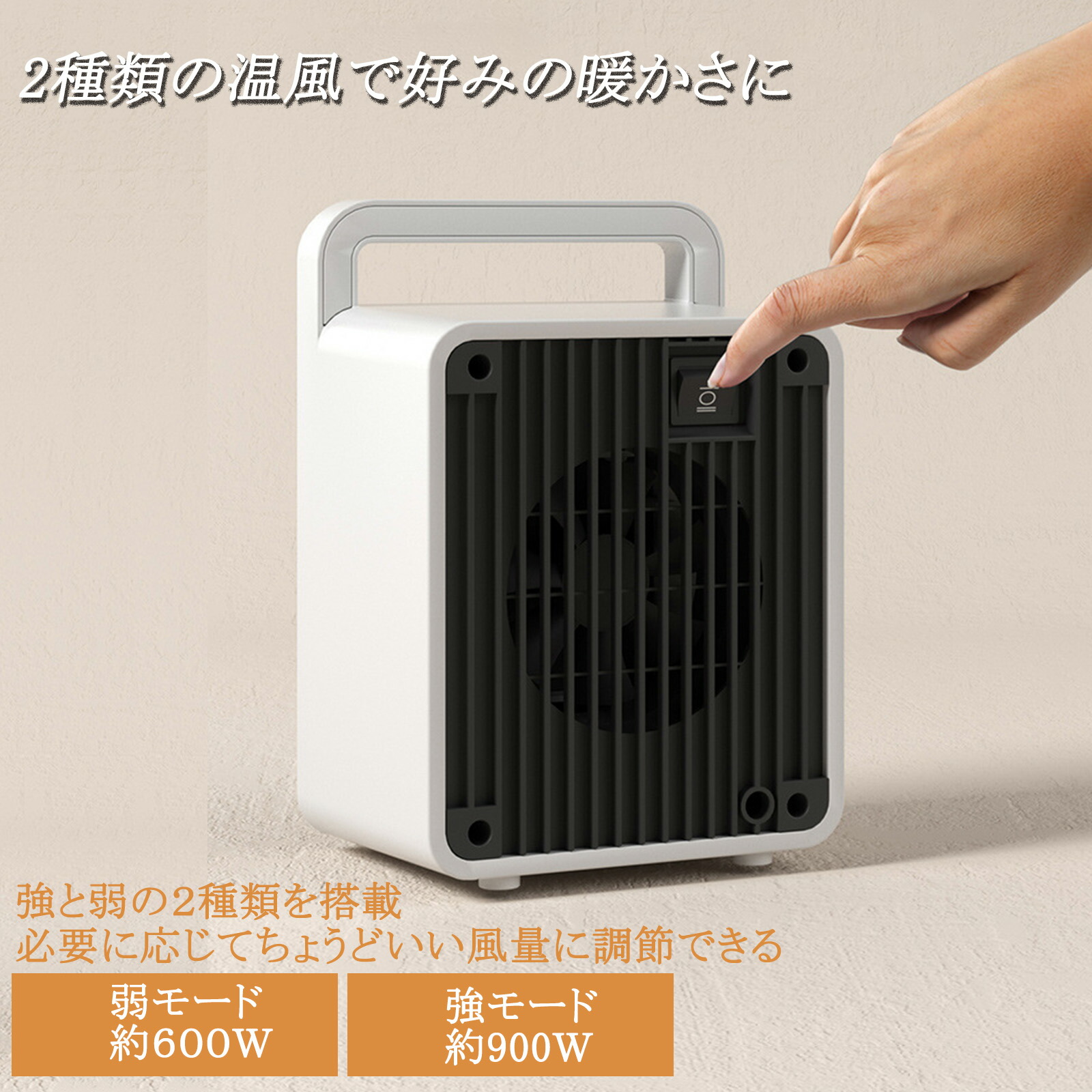 楽天市場】楽天大人気【50％OFFクーポン付き】ヒーター 小型