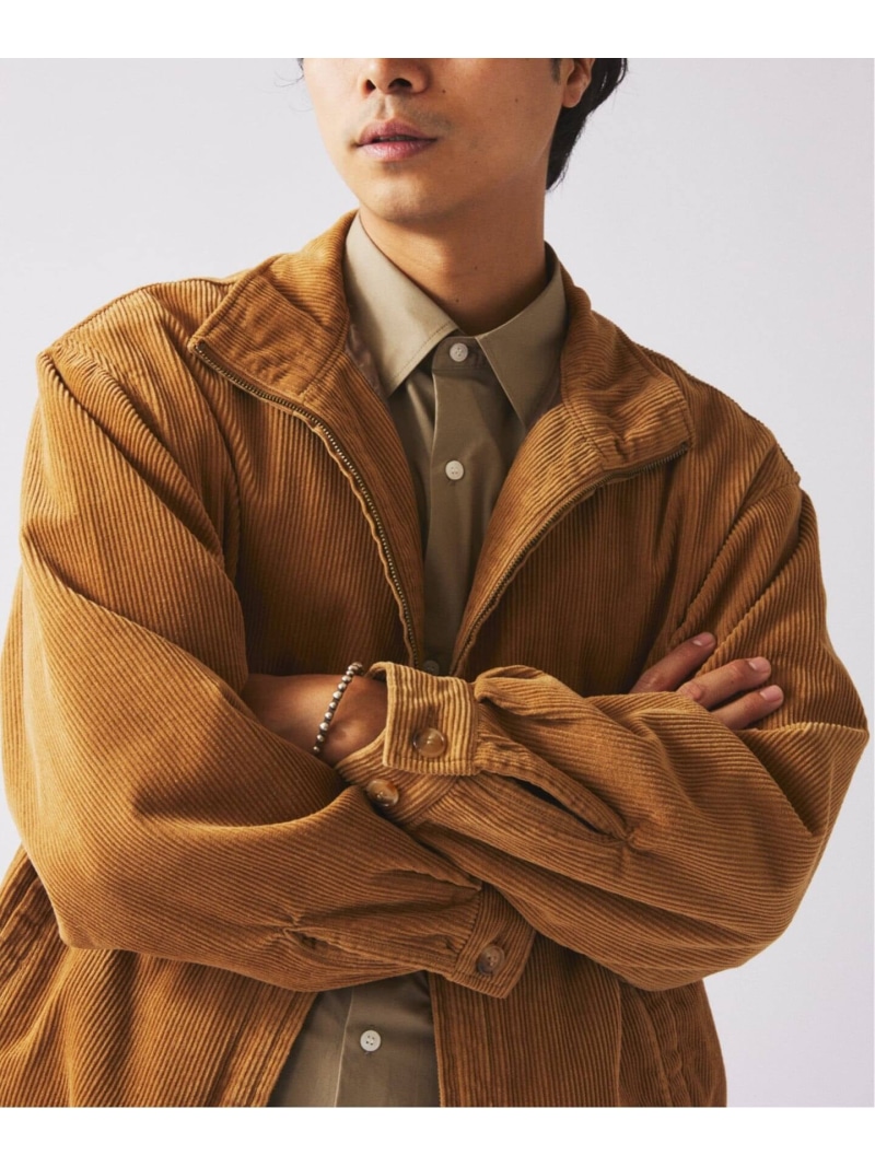 楽天市場】【SALE／30%OFF】コーデュロイ スタンドカラー ジップ