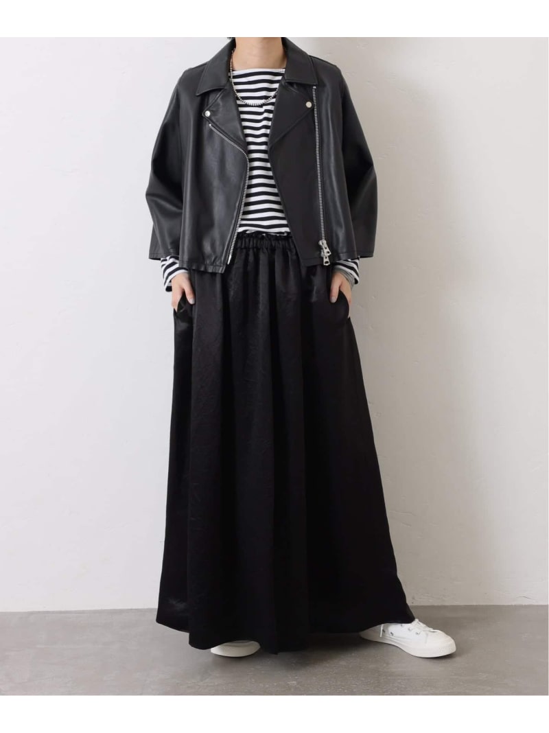 楽天市場】レザー ショートライダースジャケット journal standard