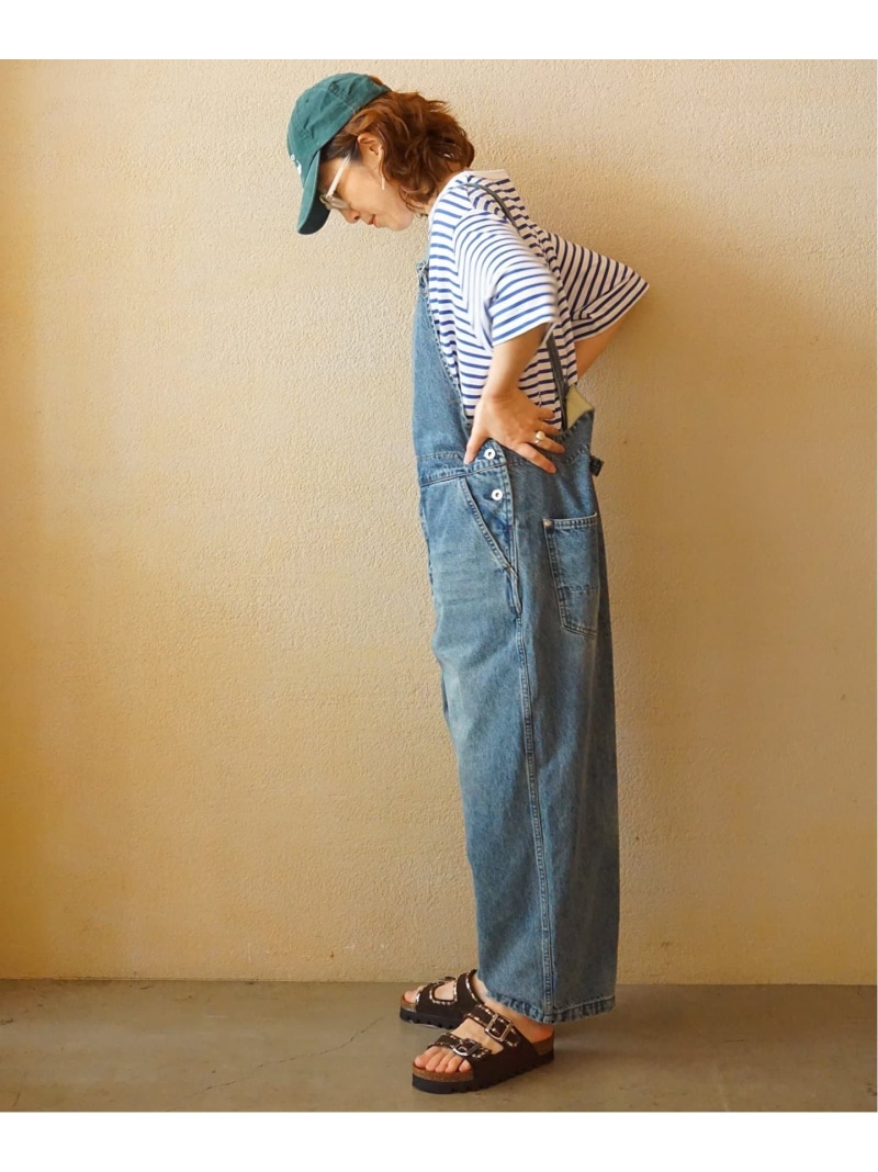 楽天市場】11OZデニム ミドルバックオーバーオール journal standard