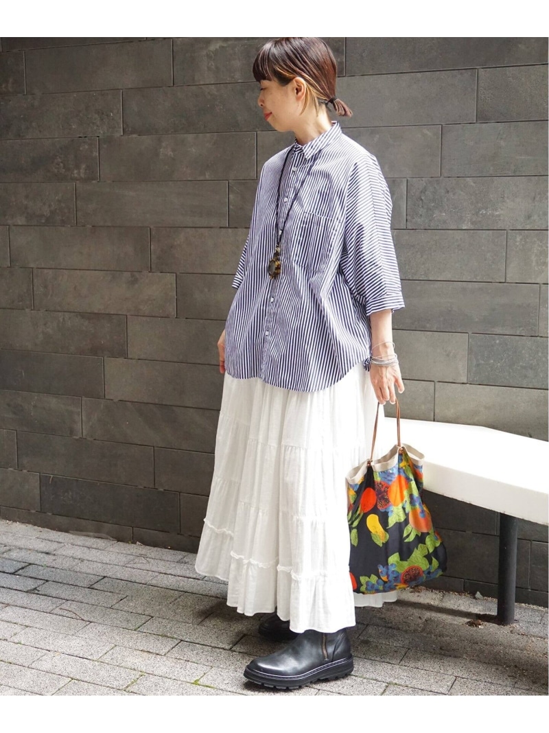 楽天市場】レイヤーガーゼ ギャザースカート journal standard luxe