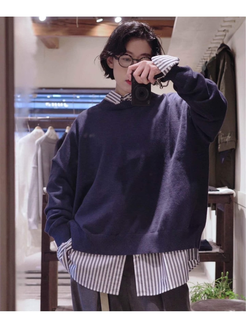 楽天市場】【SALE／30%OFF】C/Caテンジク クルーネックプルオーバー