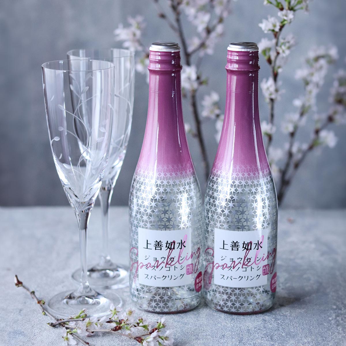 楽天市場】白瀧酒造 上善如水 スパークリング 360ml 酒 上善水の如し