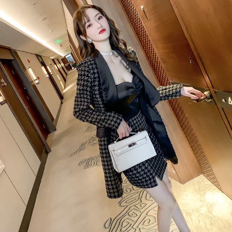 楽天市場】セットアップ ワンピース ジャケット 2点セット ツイード