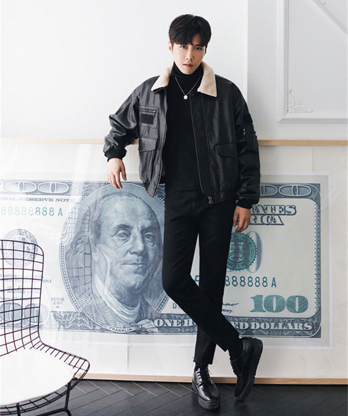 楽天市場】ライダースジャケット メンズ ライダース 革ジャン 裏ボア