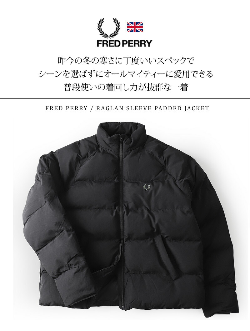 楽天市場】25年秋冬新作 FRED PERRY/フレッドペリー RAGLAN SLEEVE