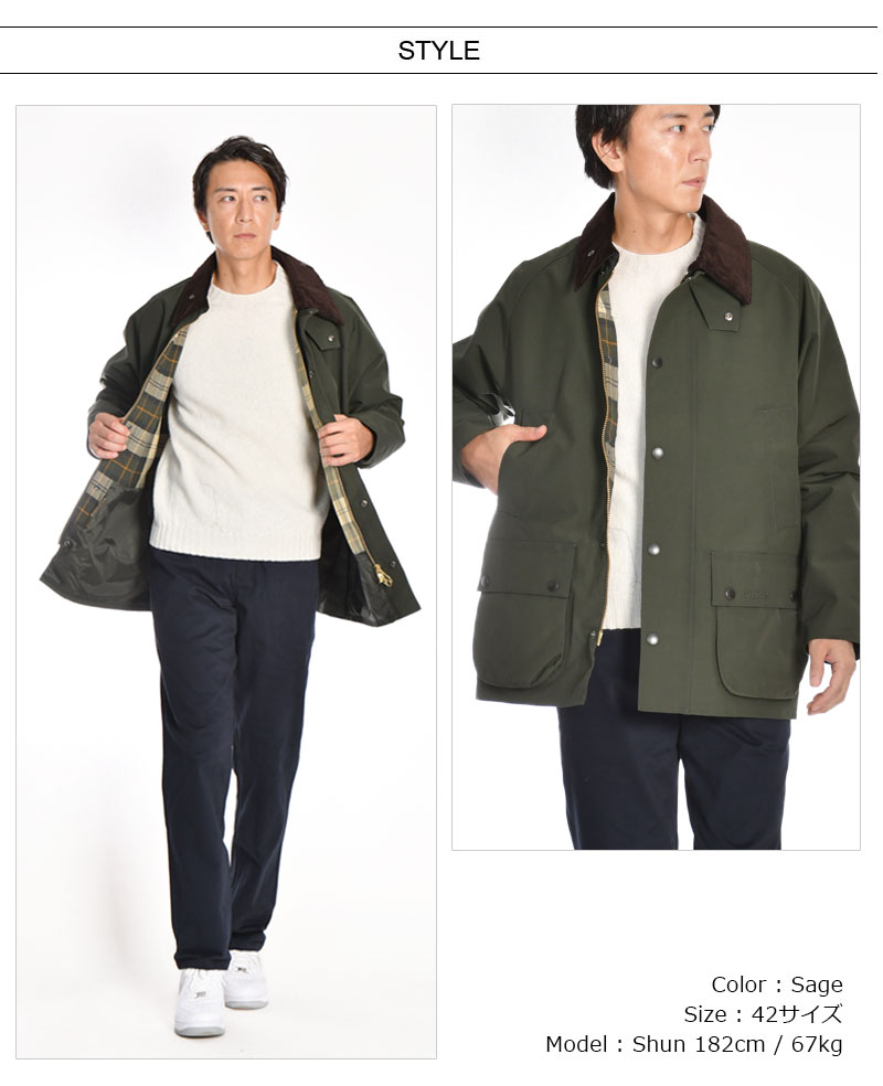 楽天市場】[期間SALE] Barbour/バブアー CLASSIC BEDALE 2LAYER JACKET