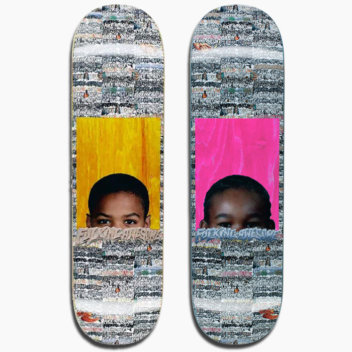 楽天市場】【スケボー デッキ 8.0 8.18】FUCKING AWESOME LOGO CLASS